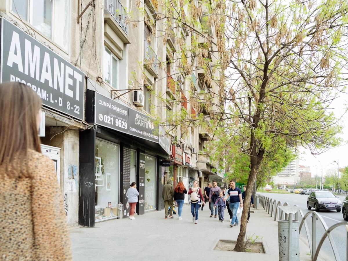 Sunny 2Br Flat - Top Location - Amazing Balcony Bukarest Exteriör bild