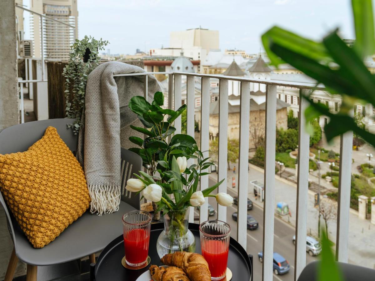 Sunny 2Br Flat - Top Location - Amazing Balcony Bukarest Exteriör bild