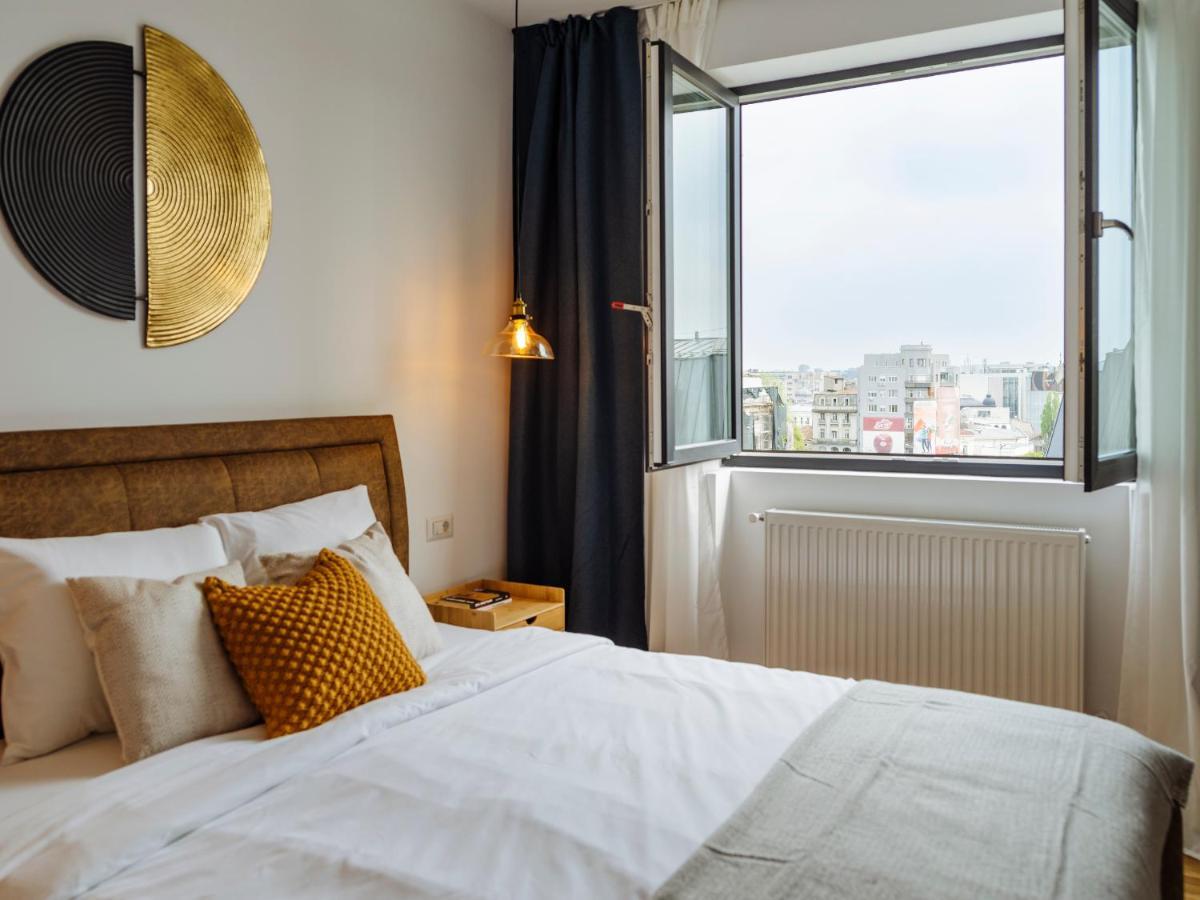Sunny 2Br Flat - Top Location - Amazing Balcony Bukarest Exteriör bild