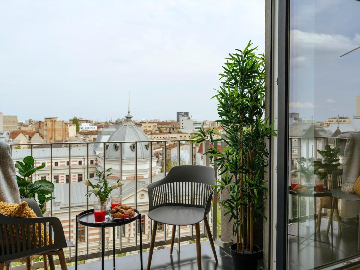 Sunny 2Br Flat - Top Location - Amazing Balcony Bukarest Exteriör bild