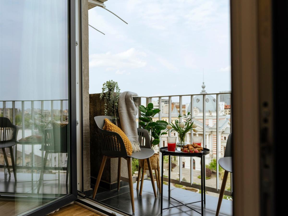 Sunny 2Br Flat - Top Location - Amazing Balcony Bukarest Exteriör bild