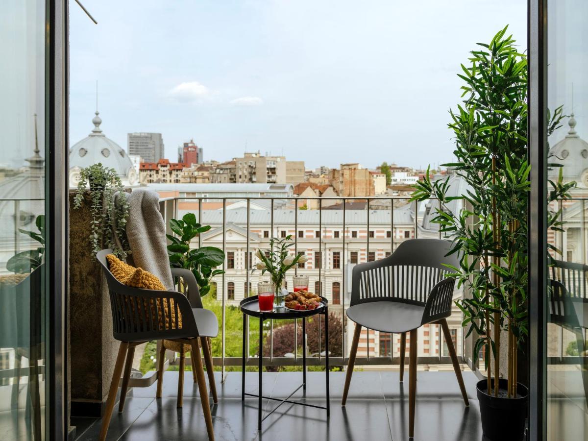 Sunny 2Br Flat - Top Location - Amazing Balcony Bukarest Exteriör bild